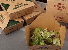 牛皮紙立體餐盒