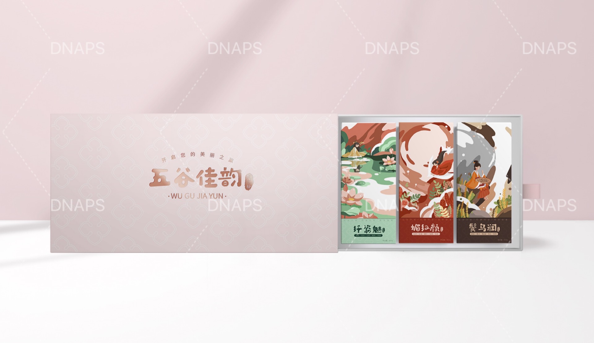 五谷佳韻代餐粉包裝