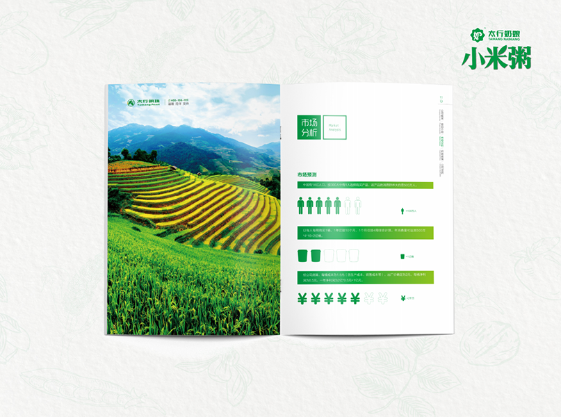 基因印刷雜糧宣傳畫(huà)冊(cè)